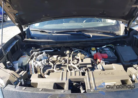 2025 Nissan Kicks Sv Fwd from USA, damaged, VIN 3N8AP6CA9SL426044